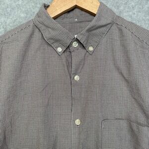 Steven Alan Mens Button Down‎ Shirt Size M Gingham Check Long Sleeve Cotton